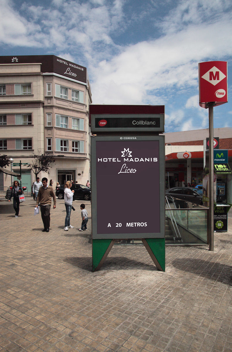 Hotel Madanis Liceo L'Hospitalet de Llobregat Bagian luar foto